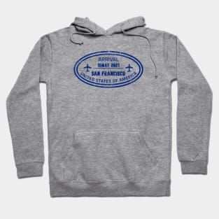 San Francisco passport stamp Hoodie